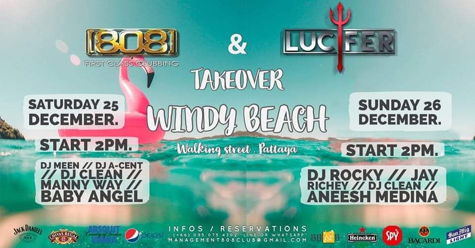 Windy Beach Takeover